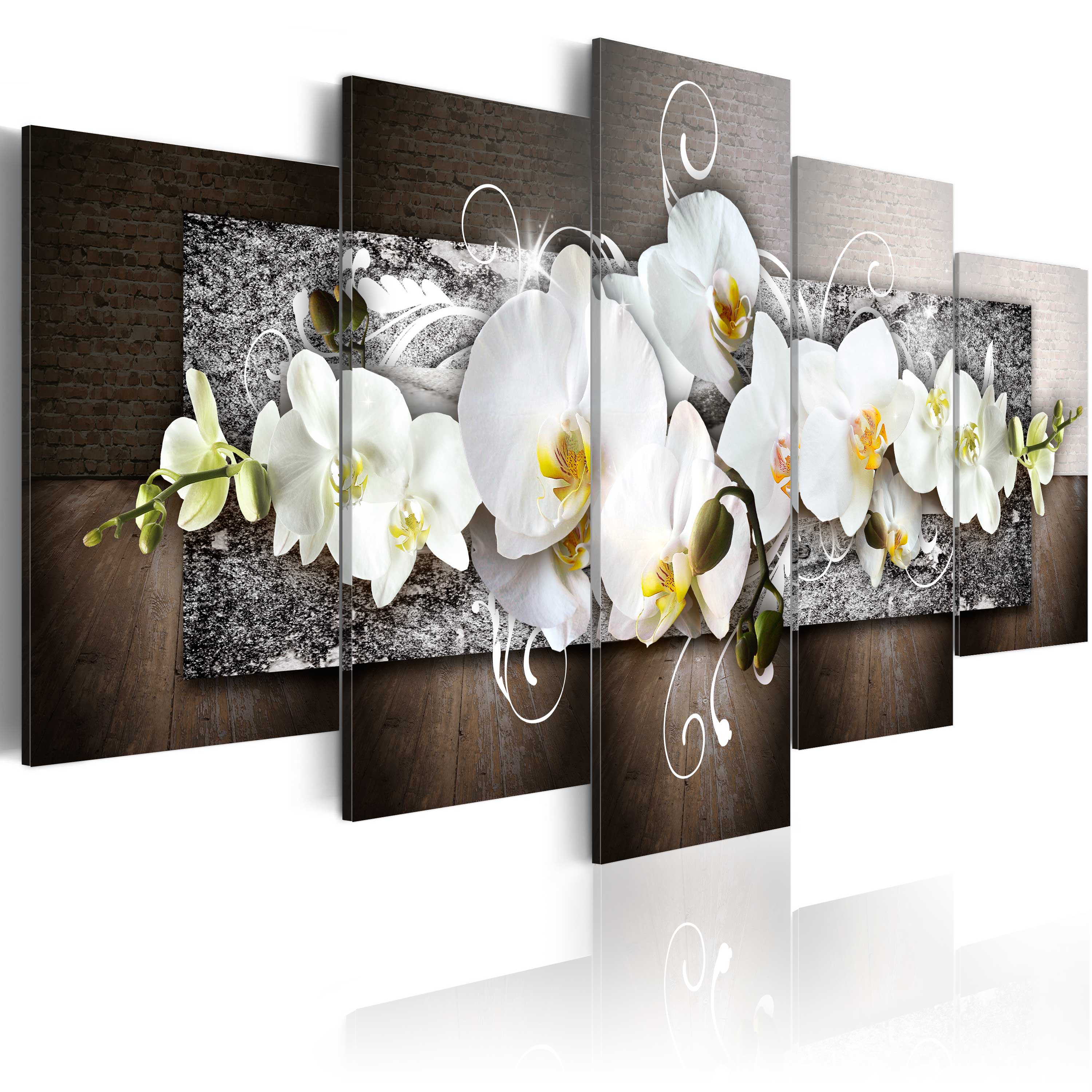 3 Teilige Bilder Blumen