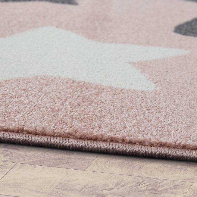 Sigikid Kinder Teppich Rund Canon Rosa Beige Kinderteppiche