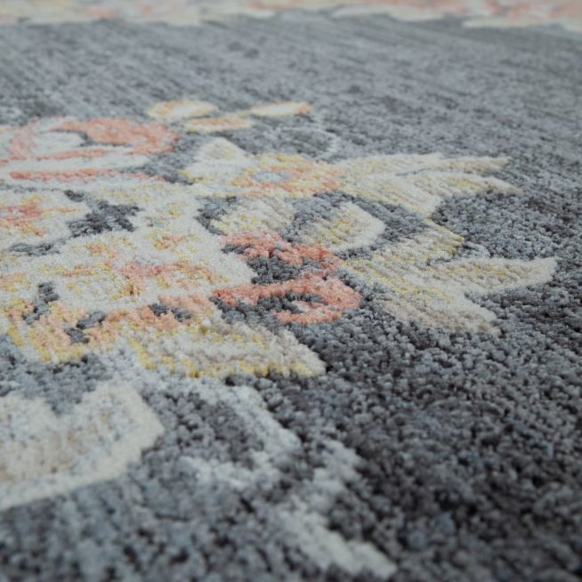 Teppich Wohnzimmer Orientteppich Floral Blau Mirai Trading Gmbh