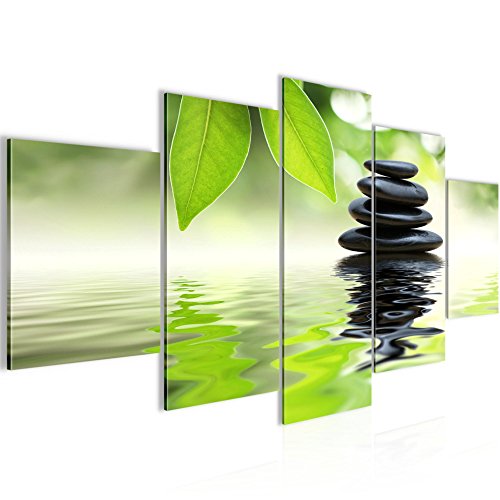 Feng Shui Steine Bild Kunstdruck auf Vlies-Leinwand F080