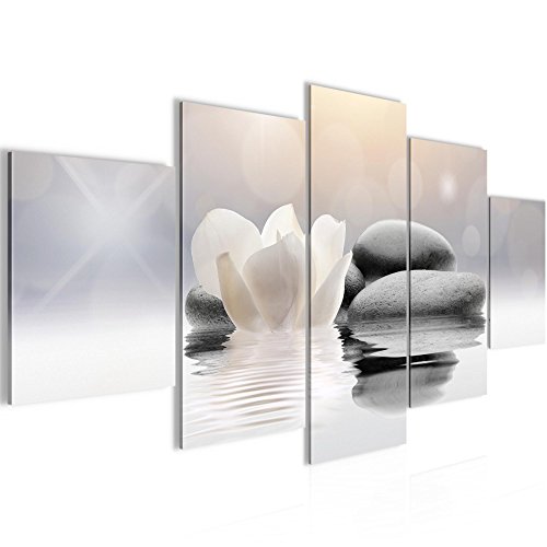 Feng Shui Tulpen Bild Kunstdruck auf Vlies-Leinwand F437