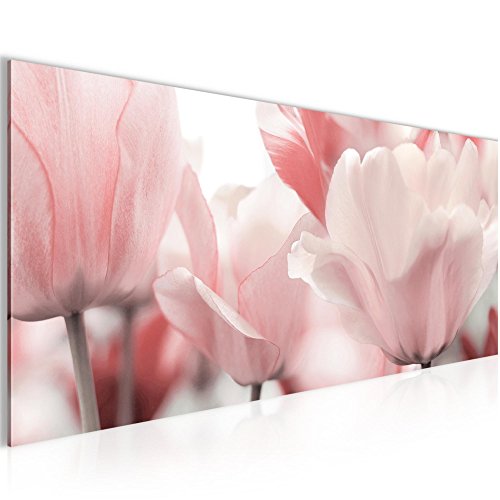 Tulpen Blumen Bild Kunstdruck auf Vlies-Leinwand F460