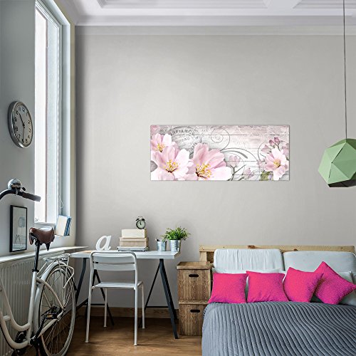 Sakura Blumen Bild Kunstdruck auf Vlies-Leinwand B426