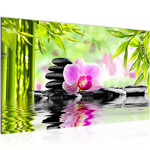 Orchidee Blumen Bild Kunstdruck auf Vlies-Leinwand B132