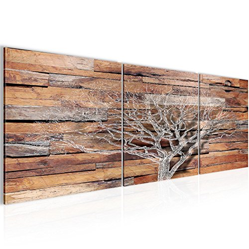 Abstrakt Baum Bild Kunstdruck auf Vlies-Leinwand S225