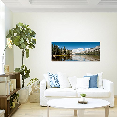 Berg Landschaft Bild Kunstdruck auf Vlies-Leinwand L004