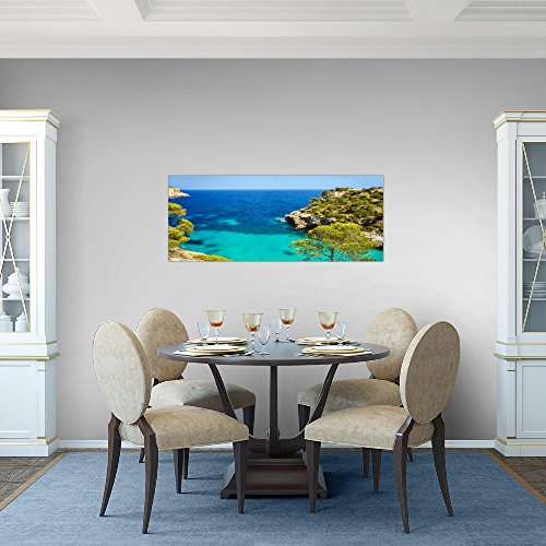 Meer Landschaft Bild Kunstdruck auf Vlies-Leinwand L037