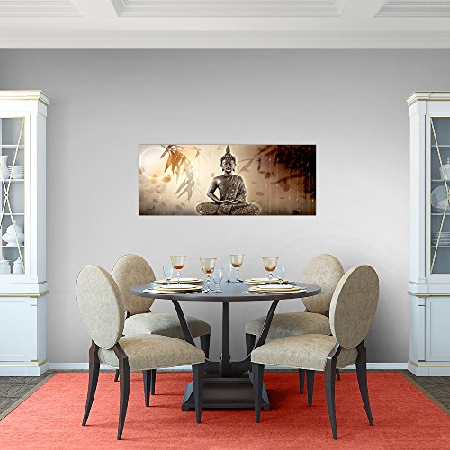 Buddha Bild Kunstdruck auf Vlies-Leinwand F097