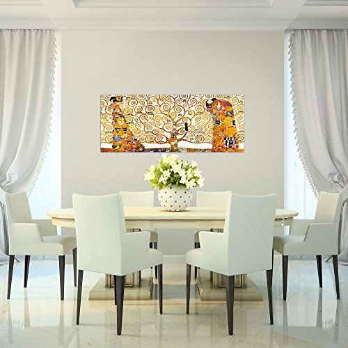 Gustav Klimt - Tree of Life Bild Kunstdruck auf Vlies-Leinwand S080
