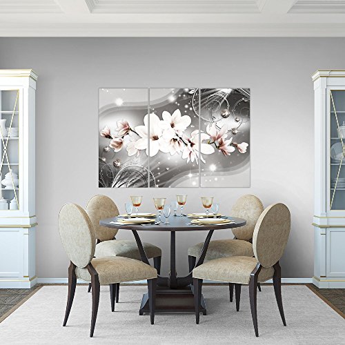 Blumen Bild Kunstdruck auf Vlies-Leinwand B506