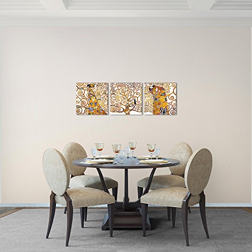 Gustav Klimt - Tree of Life Bild Kunstdruck auf Vlies-Leinwand S077