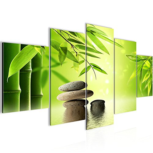 Feng Shui Steine Bild Kunstdruck auf Vlies-Leinwand F078