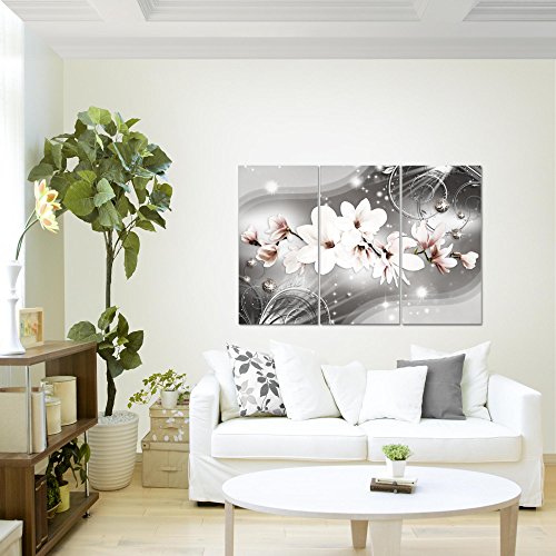 Blumen Bild Kunstdruck auf Vlies-Leinwand B506