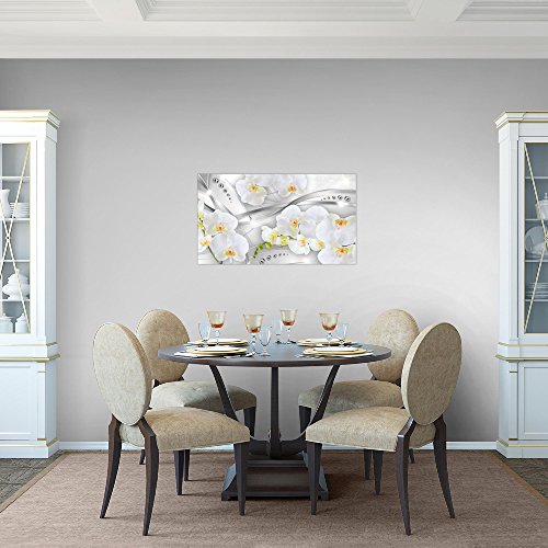 Orchidee Blumen Bild Kunstdruck auf Vlies-Leinwand B101