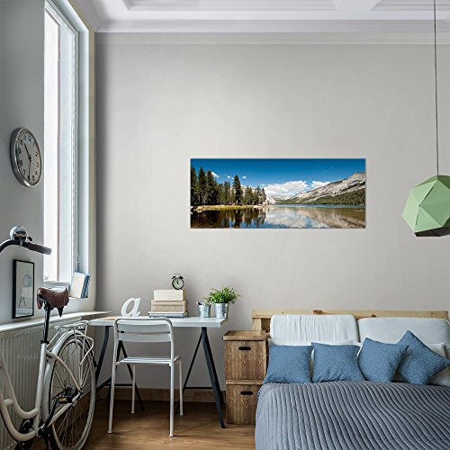 Berg Landschaft Bild Kunstdruck auf Vlies-Leinwand L004