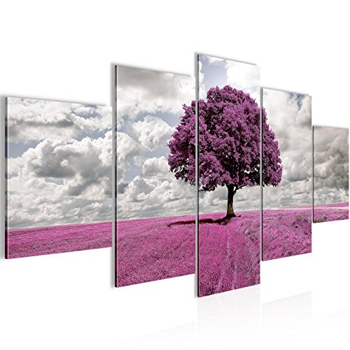 Baum Landschaft Bild Kunstdruck auf Vlies-Leinwand L152