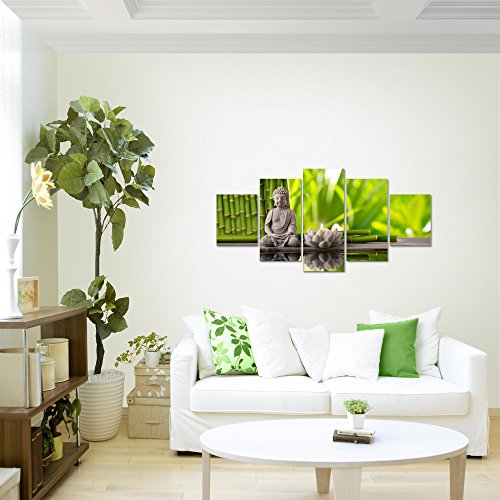 Feng Shui Bild Kunstdruck auf Vlies-Leinwand F087