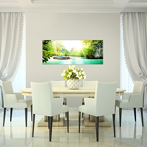 Meer Landschaft Bild Kunstdruck auf Vlies-Leinwand L035