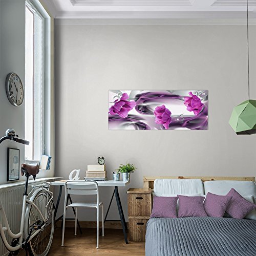Tulpen Blumen Bild Kunstdruck auf Vlies-Leinwand F458