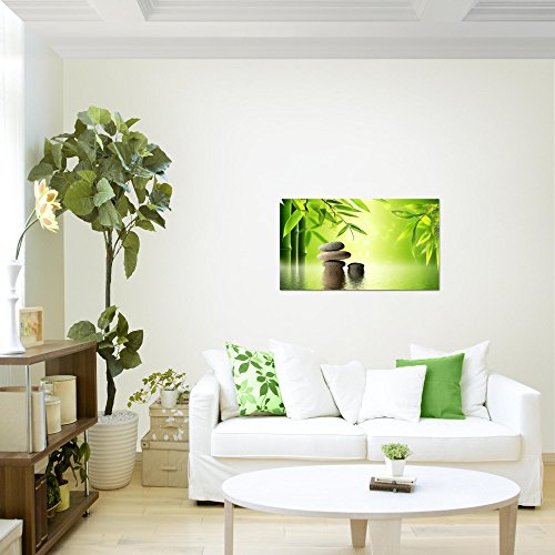 Feng Shui Steine Bild Kunstdruck auf Vlies-Leinwand F081