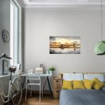 Afrika Elefant Bild Kunstdruck auf Vlies-Leinwand Af029