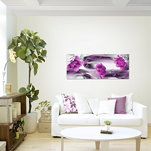Tulpen Blumen Bild Kunstdruck auf Vlies-Leinwand F458