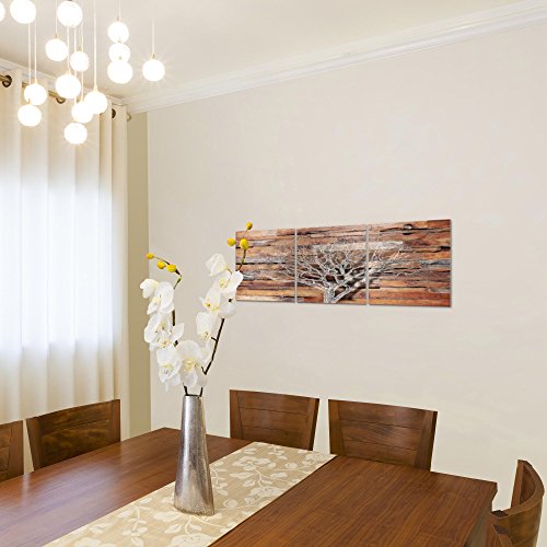 Abstrakt Baum Bild Kunstdruck auf Vlies-Leinwand S225