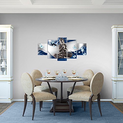 Buddha Feng Shui Bild Kunstdruck auf Vlies-Leinwand F050