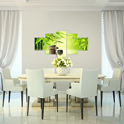 Feng Shui Steine Bild Kunstdruck auf Vlies-Leinwand F078