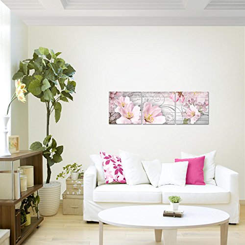 Sakura Blumen Bild Kunstdruck auf Vlies-Leinwand B422