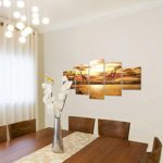 Afrika Elefant Bild Kunstdruck auf Vlies-Leinwand Af044