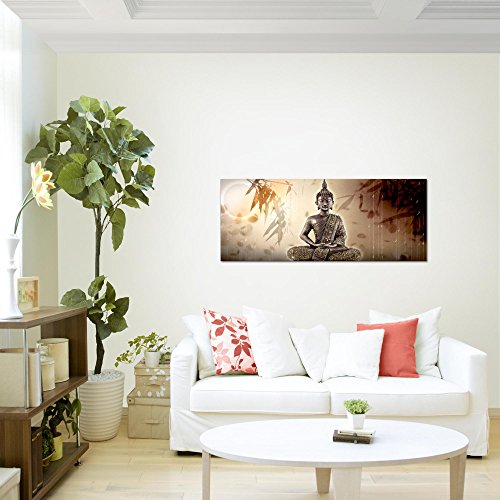 Buddha Bild Kunstdruck auf Vlies-Leinwand F097
