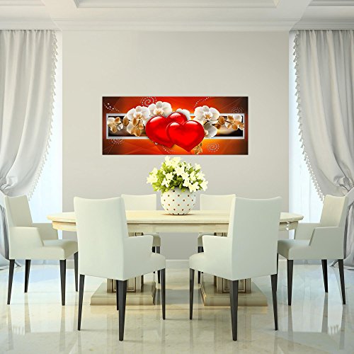 Orchidee Blumen Bild Kunstdruck auf Vlies-Leinwand B057