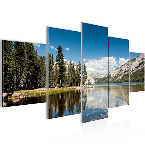 Berg Landschaft Bild Kunstdruck auf Vlies-Leinwand L001