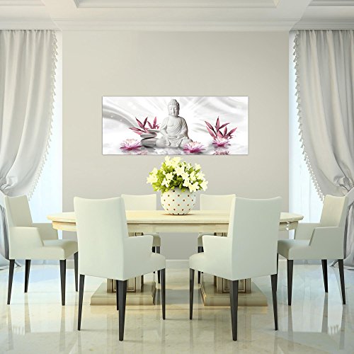Buddha Feng Shui Bild Kunstdruck auf Vlies-Leinwand F061