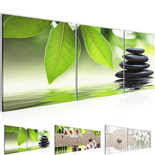 Feng Shui Steine Bild Kunstdruck auf Vlies-Leinwand F075
