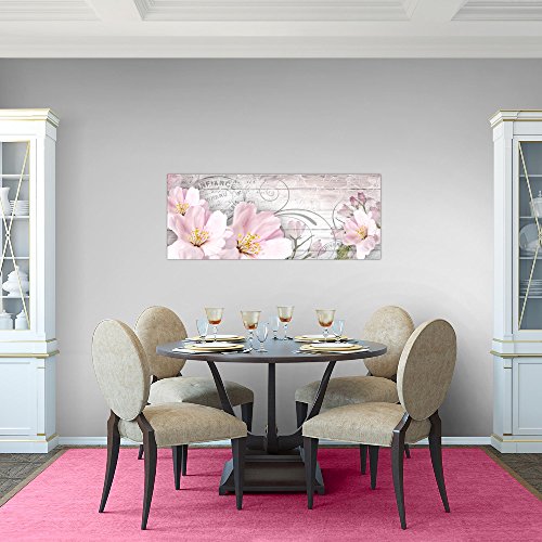 Sakura Blumen Bild Kunstdruck auf Vlies-Leinwand B426