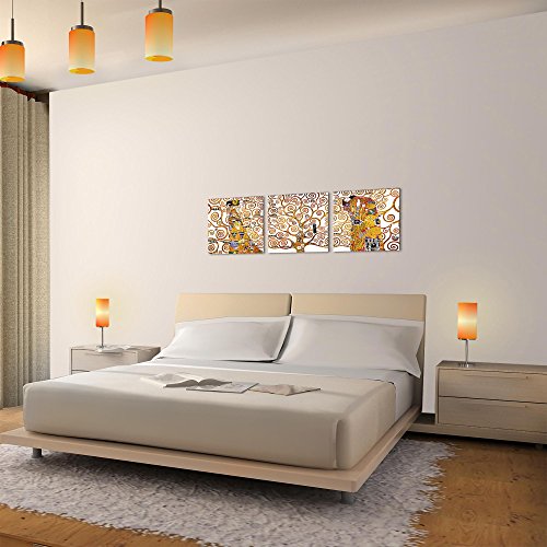 Gustav Klimt - Tree of Life Bild Kunstdruck auf Vlies-Leinwand S077