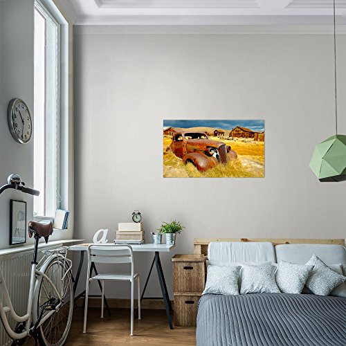Auto Oldtimer Bild Kunstdruck auf Vlies-Leinwand S020
