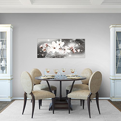 Blumen Bild Kunstdruck auf Vlies-Leinwand B505