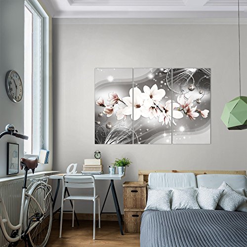 Blumen Bild Kunstdruck auf Vlies-Leinwand B506