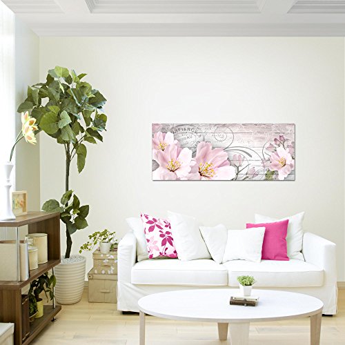 Sakura Blumen Bild Kunstdruck auf Vlies-Leinwand B426