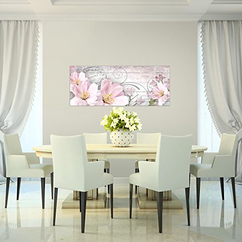 Sakura Blumen Bild Kunstdruck auf Vlies-Leinwand B426