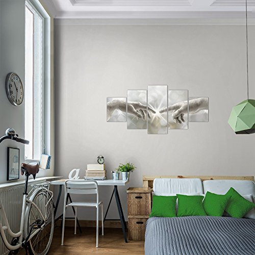 Creation of Adam MichelAngelo Bild Kunstdruck auf Vlies-Leinwand S042