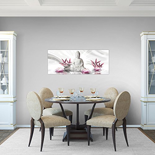 Buddha Feng Shui Bild Kunstdruck auf Vlies-Leinwand F061