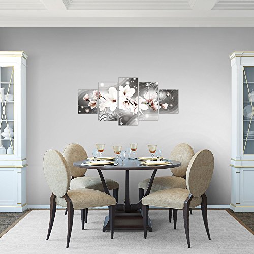 Blumen Bild Kunstdruck auf Vlies-Leinwand B503