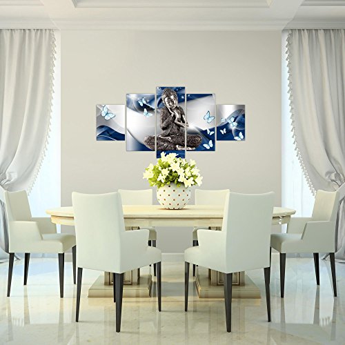 Buddha Feng Shui Bild Kunstdruck auf Vlies-Leinwand F050