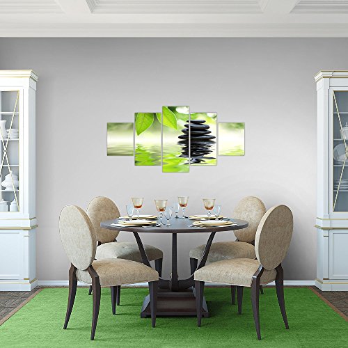 Feng Shui Steine Bild Kunstdruck auf Vlies-Leinwand F080