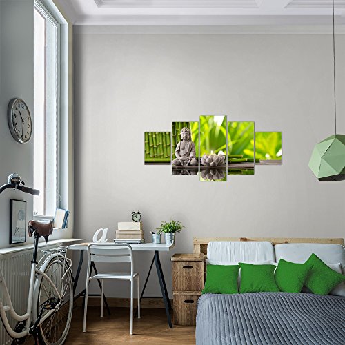 Feng Shui Bild Kunstdruck auf Vlies-Leinwand F087