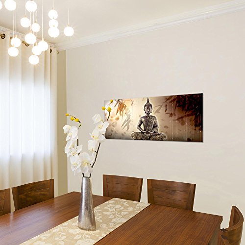 Buddha Bild Kunstdruck auf Vlies-Leinwand F097
